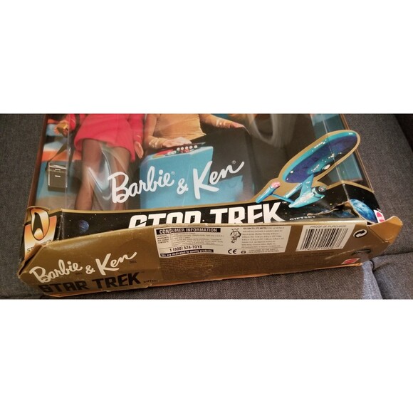 Barbie & Ken Dolls Star Trek 30th Anniversary Collector's Edition Boxed New - Picture 2 of 4